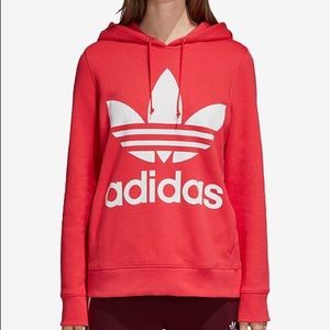 Adidas Women’s French Terry Trefoil hoodie Large